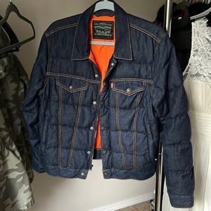 Levi’s denim down jacket